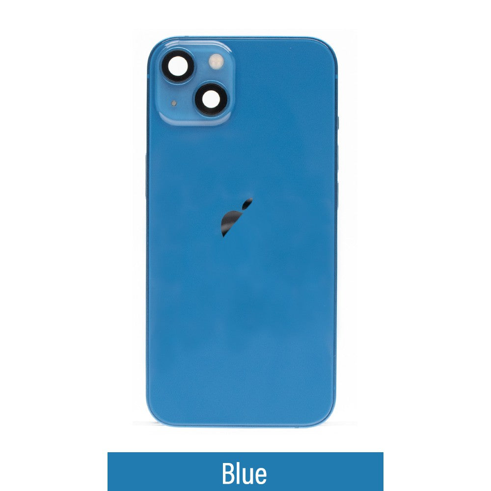 Rear Housing with Full Set Parts for iPhone 13-Blue (Purple) Rear Housing with Full Set Parts for iPhone 13-Blue (Purple)